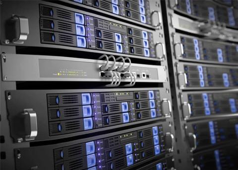 Web hosting servers bank