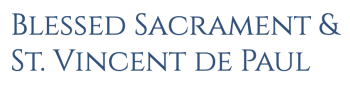 Blessed Sacrament & St. Vincent de Paul logo
