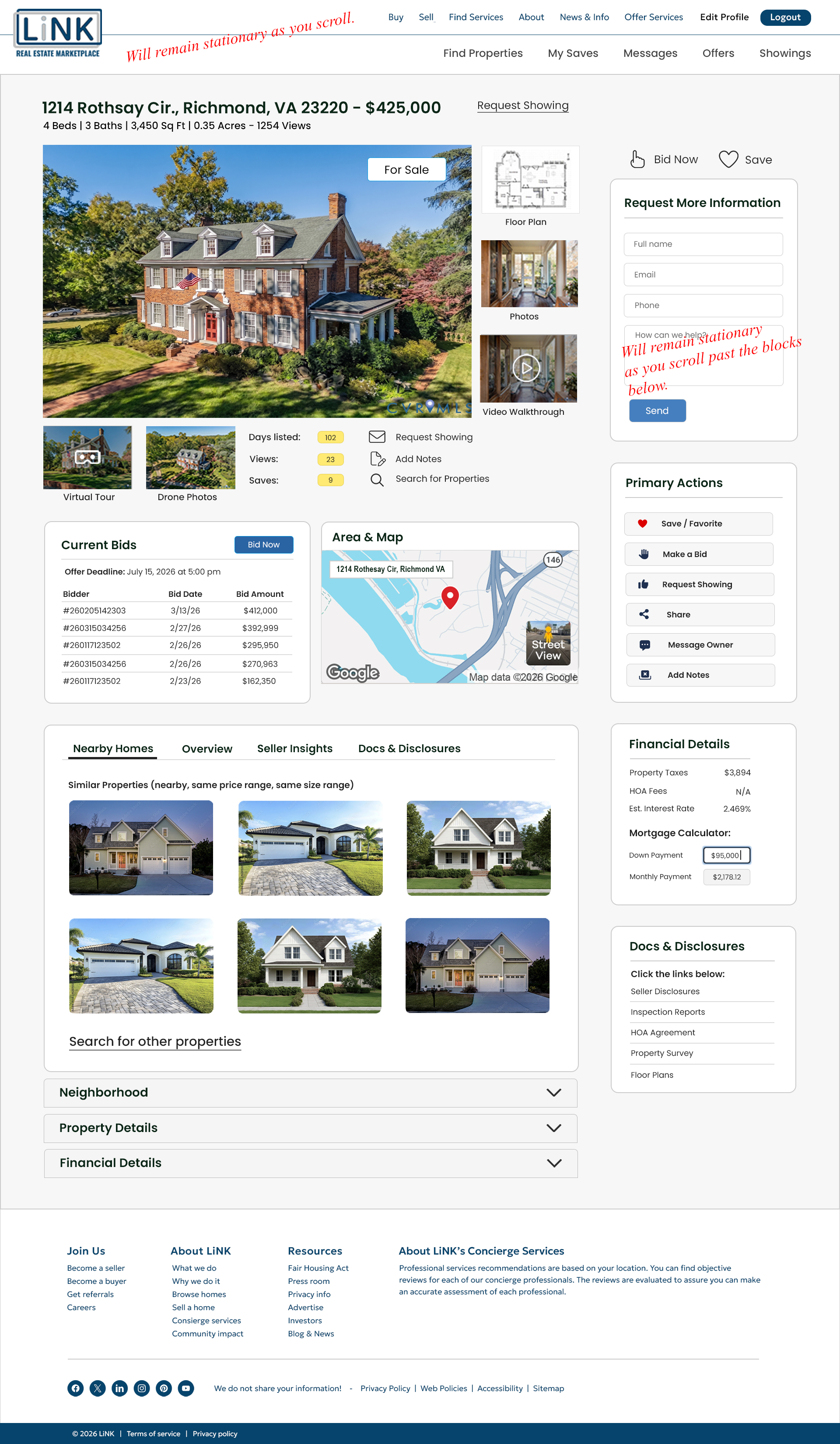 link-buyer_single-listing Dashboard | Desktop