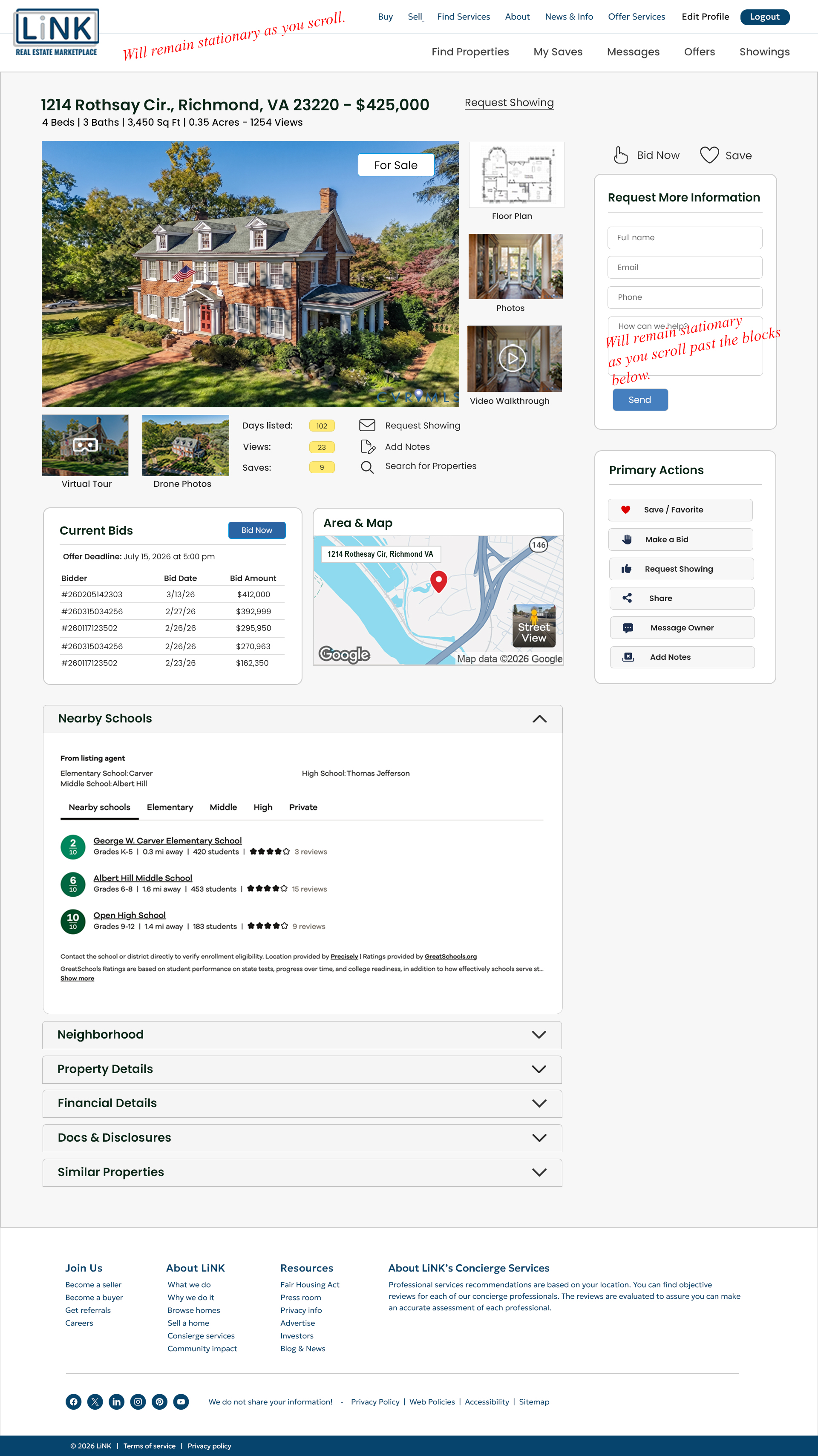 link-buyer_single-listing Dashboard | Desktop