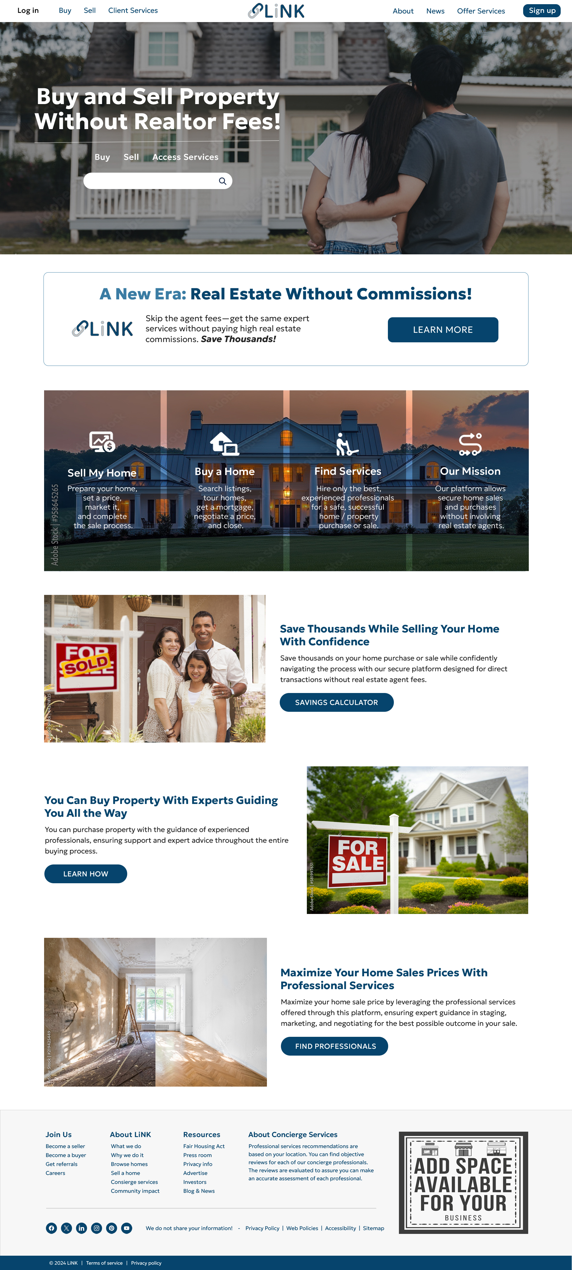 Frontpage v2 | Desktop