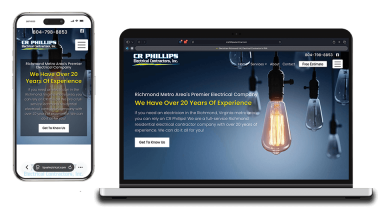 Web Design: C.R. Phillips Electrical Ashland VA