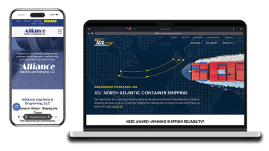 Web Design: Alliance Machine & Engraving