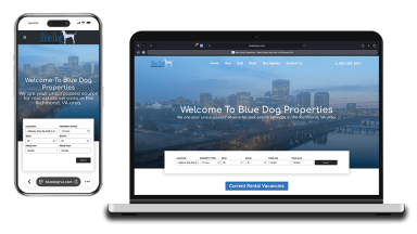 Web Design: Bluedog