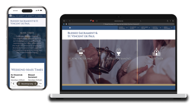 Web Design: Blessed Sacrament Catholic