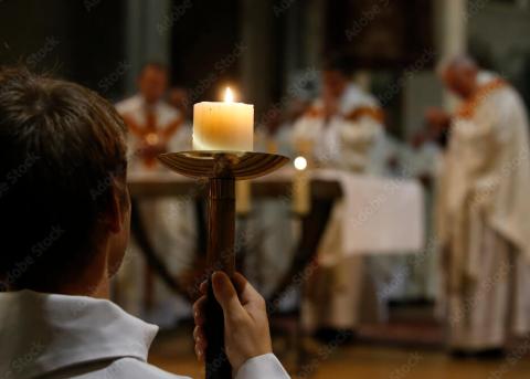 Acolyte at St. Vincent de Paul Catholic in Syracuse NY