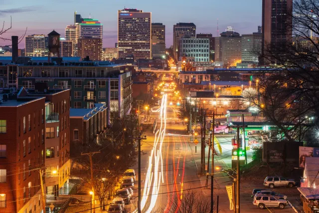 Richmond, Virginia skyline