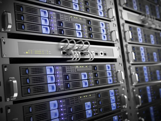 Server equipment in a data center