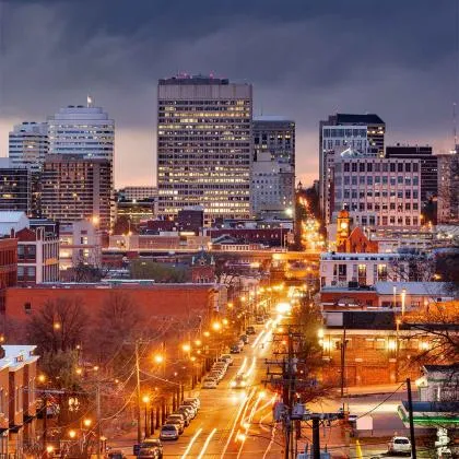 Downtown Richmond, Virginia skyline