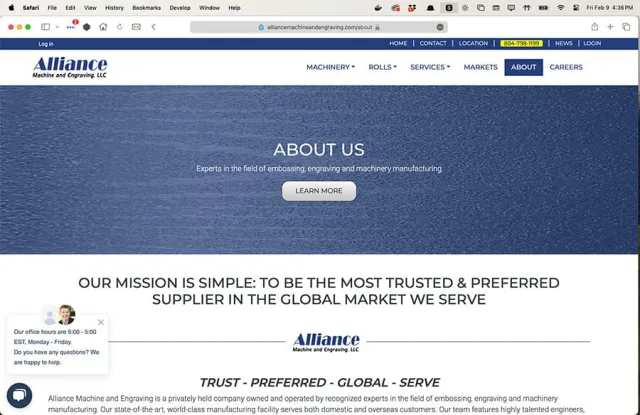 About us desktop