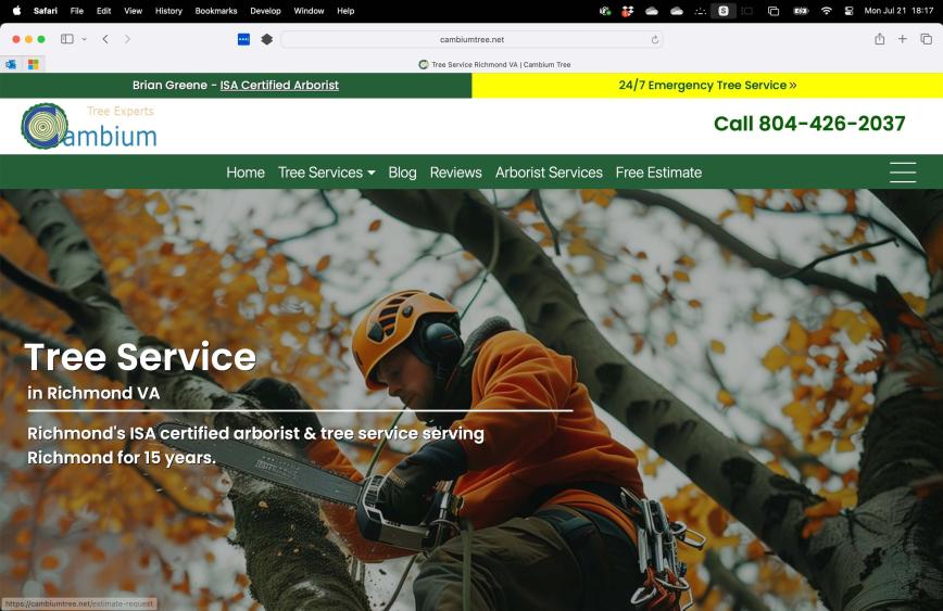 Cambium Tree Homepage