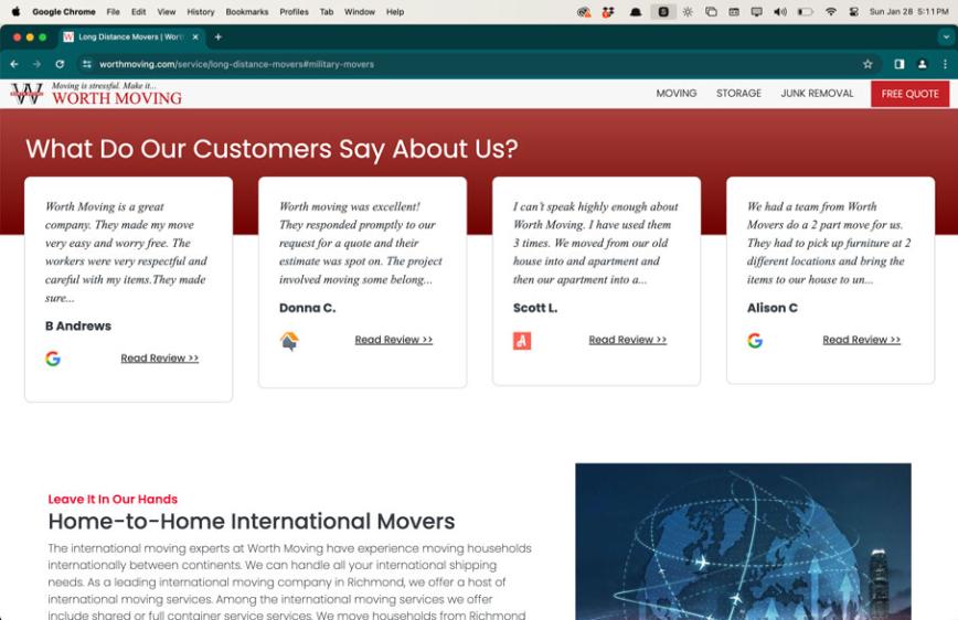 Reviews desktop
